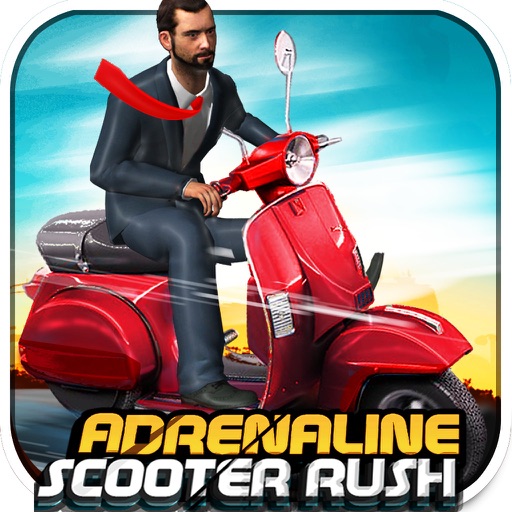 Adrenaline Scooter Rush Icon