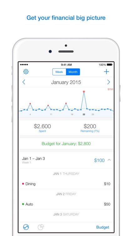 Saved - Budget and Expense Tracker screenshot-0