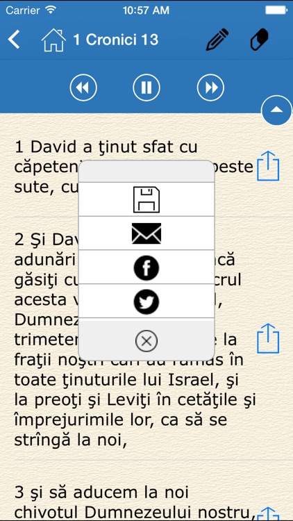 Audio Bible - Biblia Cornilescu (The Holy Bible in Romanian) screenshot-4