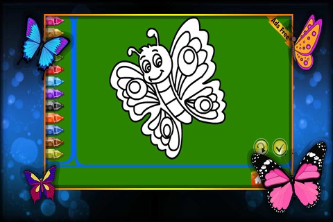 Coloring Book Butterfly screenshot 4