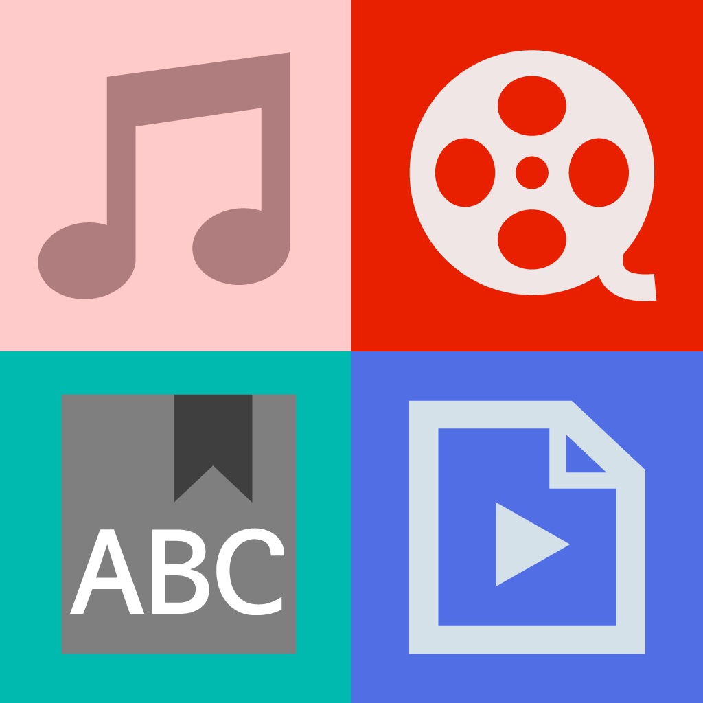 AVDic Player ( ALL-IN-1 Language Learning.. with.. subtitles/txt/pdf reader, mp3/movies/music player, ted talks, vocabulary, free ted live music download, english dictionary & translator for spanish,f icon