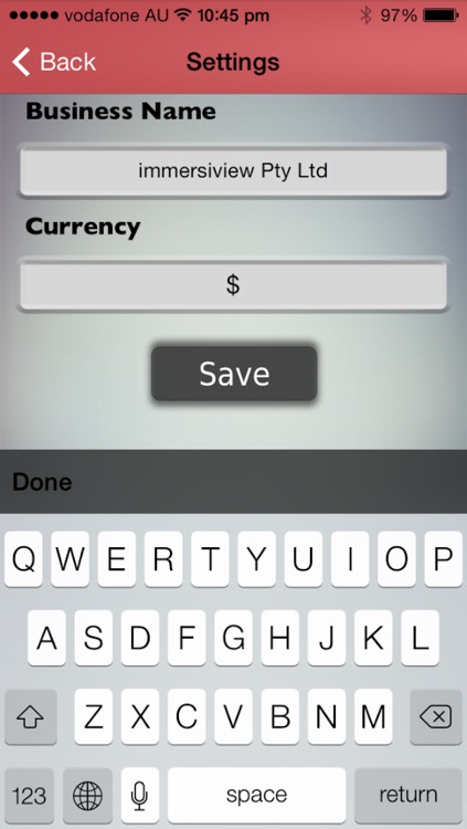 Shoe Box - Tax Receipts app