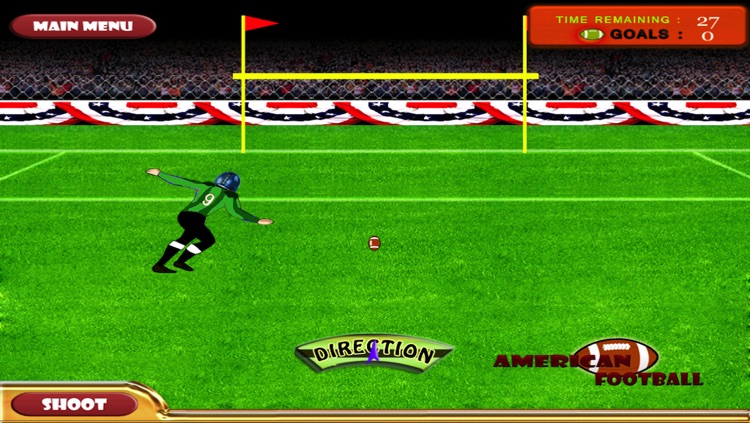 Crazy Soccer Field Goal Kick Competition - An American Fut-ball Championship Game Free