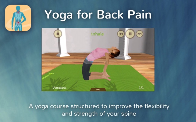 ‎Yoga for Back Pain Relief Screenshot