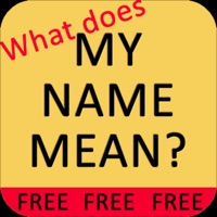 What does MY NAME MEAN? ne fonctionne pas? problème ou bug?
