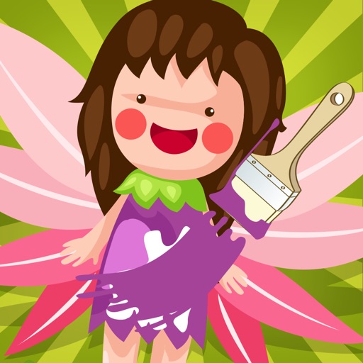 A Fairy Tale Coloring Book for Girls: Learning pages to color and draw iOS App