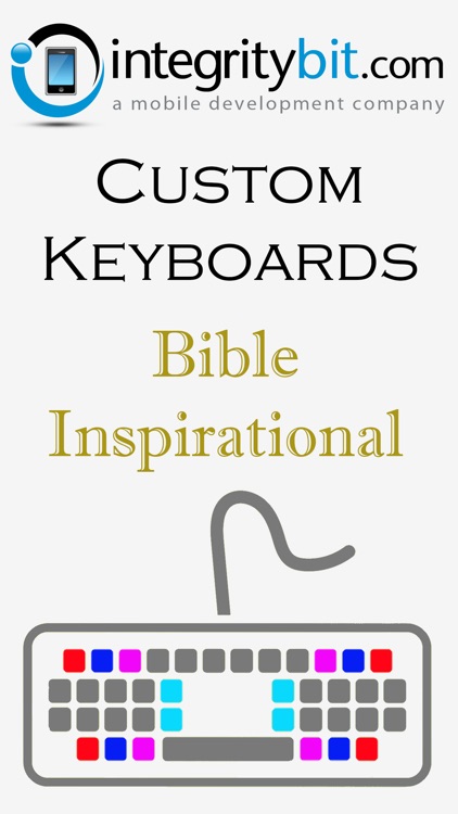 Bible Keyboard Background Inspirational Color Themes for iPhone, iPad, iPod screenshot-3