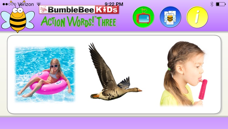 Action Words!™ Three - Flashcards & Video