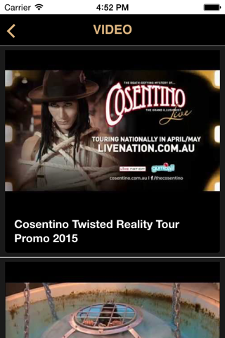 Cosentino screenshot 2