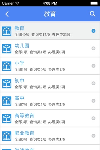 青岛市网上便民服务大厅 screenshot 2