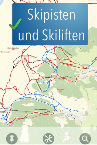Serfaus-Fiss-Ladis Ski Map screenshot 2