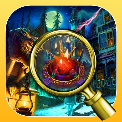 Ghost Castle Hidden Objects Game : Hidden Object Game in Dark,Horror and Mysterious Night Icon