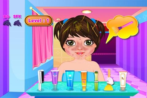 Little Girl Spa Salon - Girls games screenshot 3