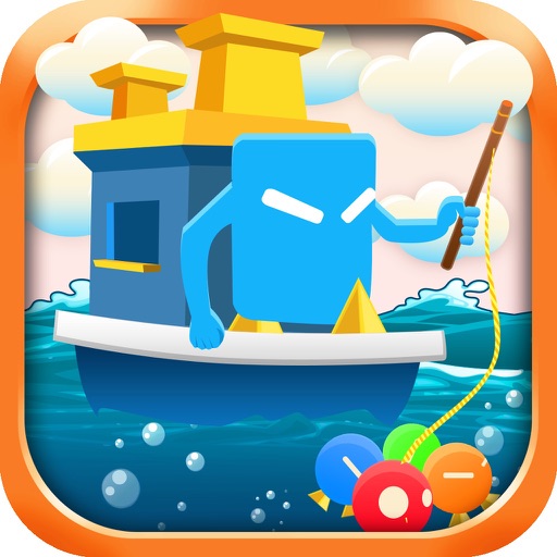 A Fish Hook Punch - Smash and Hit Balloon Fishes Free Icon
