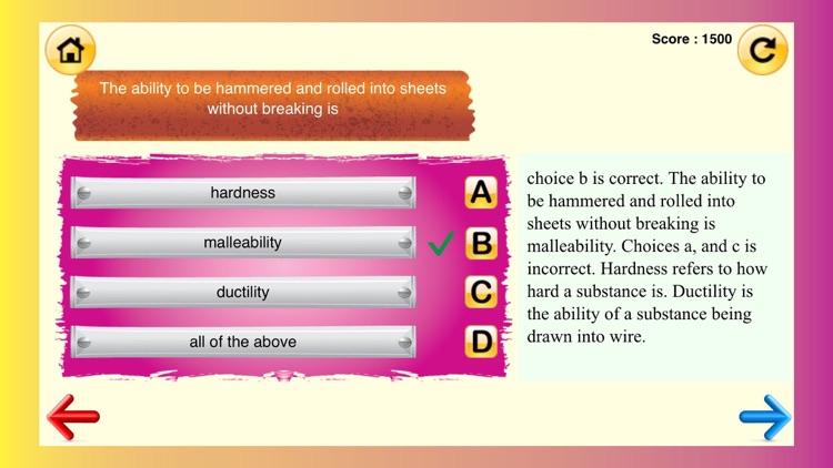 8th Grade Science Quiz # 2 : Practice Worksheets for home use and in school classrooms screenshot-4