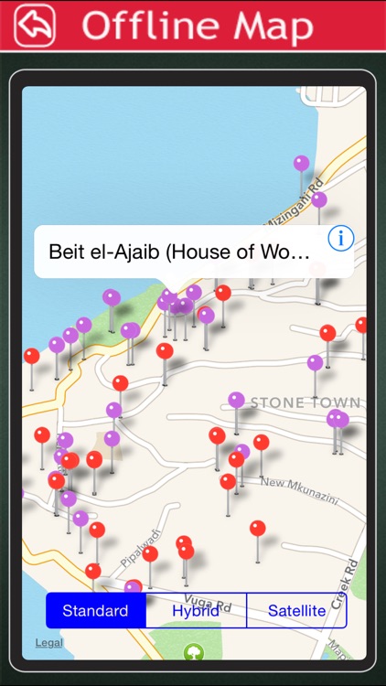 Zanzibar Island Offline Map Tourism Guide screenshot-4