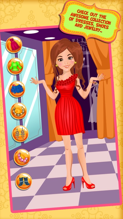 Weekend Fashion Saloon – Girl dress up stylist boutique and star makeover salon game screenshot-4