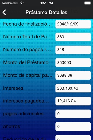 Calculadora Prestamos screenshot 2