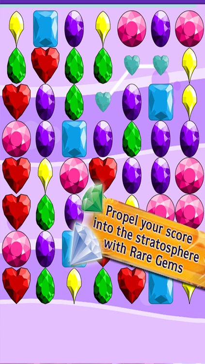 A Diamond, Gems & Jewels Puzzle Match Three or More Splash Game – Best Family & Kid Fun Pro!