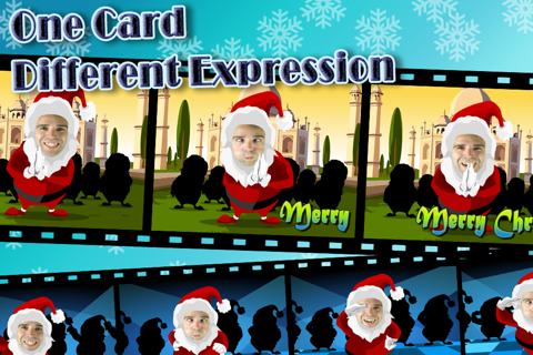 My Face Christmas Card (Animated) screenshot 3