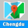 Chengdu offline map and gps city 2go by Beetle Maps, China Chengdu travel guide street walks, airport transport Chengdu metro subway lonely planet Chengdu trip advisor