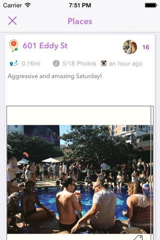 Ficus: Real-time Local Social News, Events and Places screenshot 2