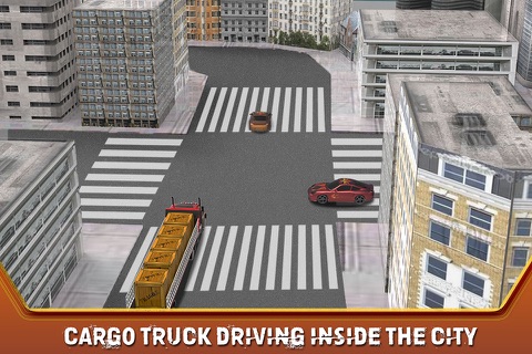 Cargo Plane Airport Truck - Transporter Driver to Deliver Freight to Airplane Flight screenshot 4