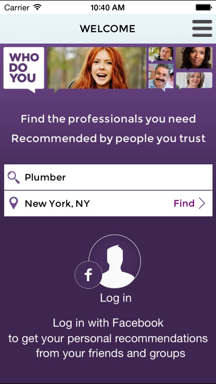 WhoDoYou - Trusted Referrals