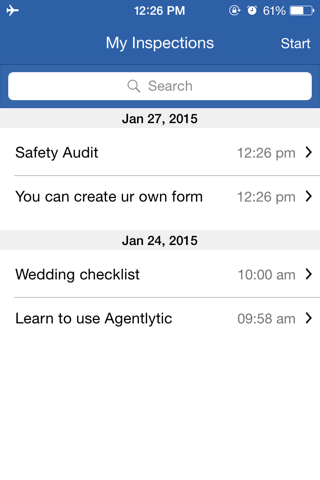 Agentlytic One: Customizable Outdoor Inspections forms and checklist screenshot 2