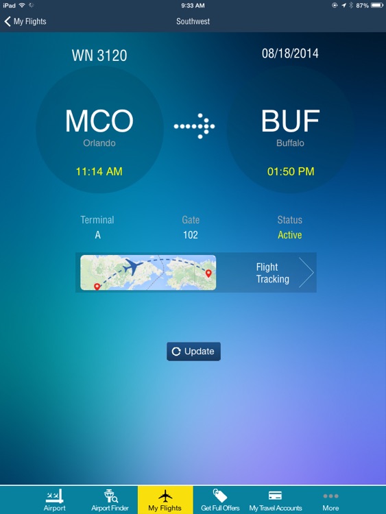 Buffalo Airport + Flight Tracker Premium HD