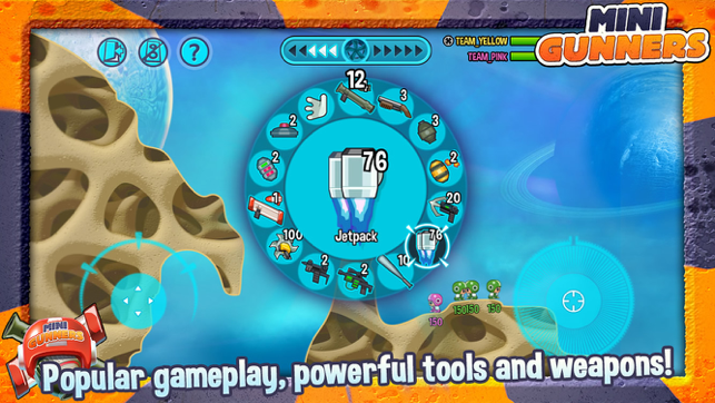 ‎MiniGunners - Multiplayer Battle Arena Screenshot