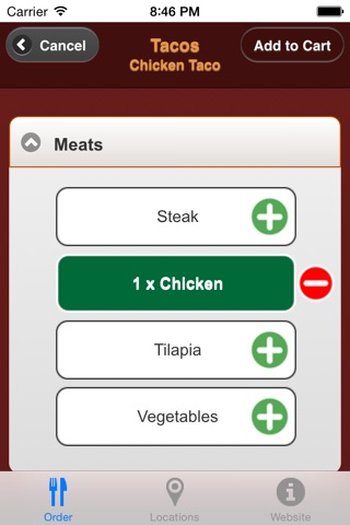 Carbón Live Fire Mexican Grill Mobile Ordering screenshot 4