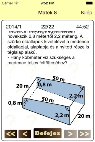 Központi Felvi Matek 8 screenshot 3