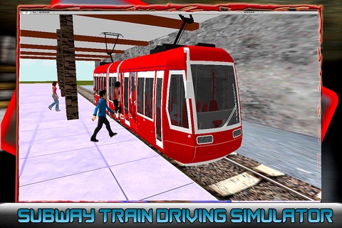 Subway Simulator Train -  Realistic Rapid Transport with Rush Railway Tunnel screenshot 2
