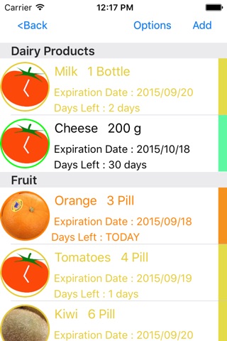 食材7號-管理冰箱,食物,購物清單 screenshot 2