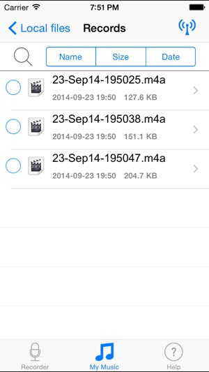 Voice Recorder - Record Memo.s from Phone to Dropbox(圖1)-速報App