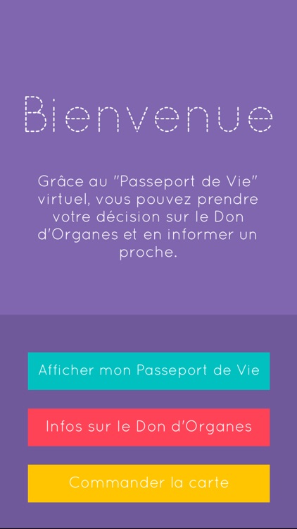 Passeport de Vie