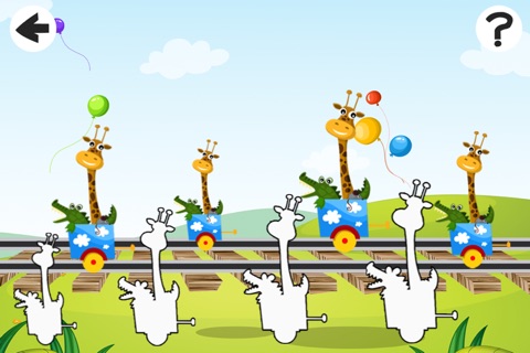 A Train-ing Rid-ing Kid-s Game-s For Toddler-s and Baby Learn-ing Sort-ing screenshot 2