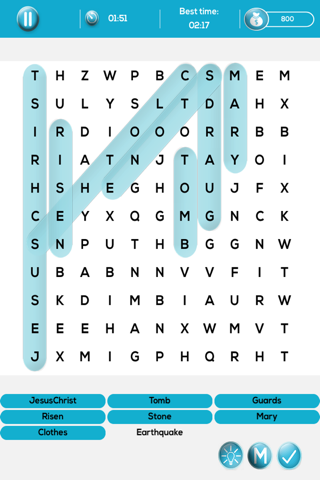 Easter Word Search - Game for Christians who Study the Holy Scriptures: FREE screenshot 4