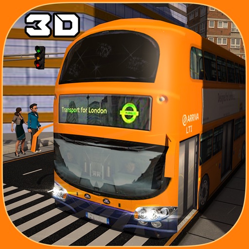 Extreme City Bus Driver Simulator 3D Icon