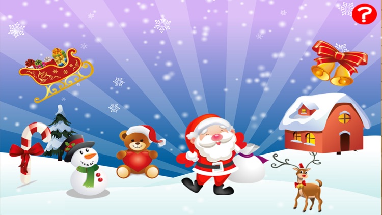 ABC Christmas games for children to train your spell-ing skills with Xmas animals of the forest