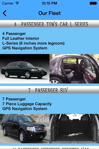 Adams Limo screenshot 3