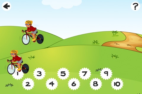 About bicycle; counting game for children: learn to count 1 - 10 screenshot 4