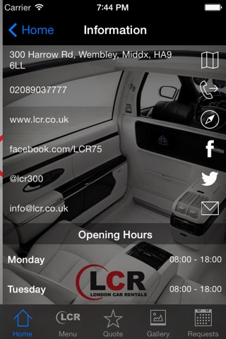 London Car Rentals screenshot 3