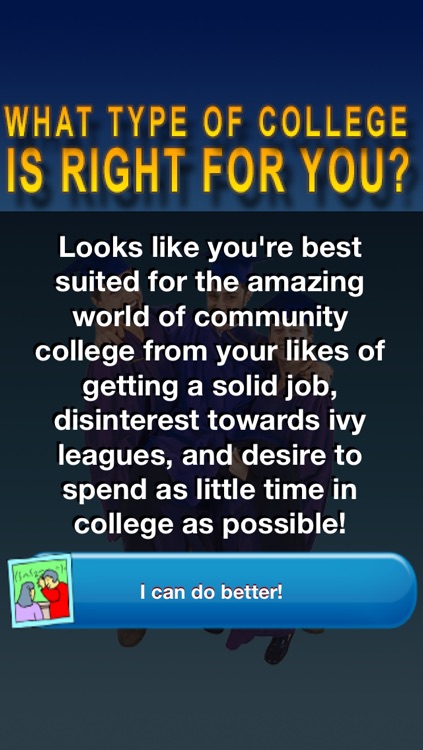 What College Is Right For You? screenshot-3