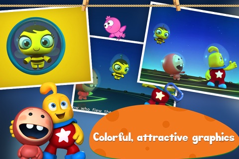 Flew The Rocket: Children's Nursery Rhyme HD screenshot 3