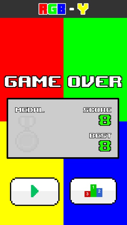 Rgby - Color game