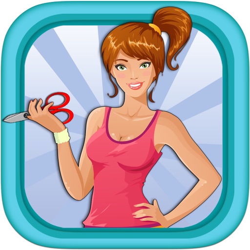 Pretty Girl At Salon Running Adventure - Hair Makeover Madness Rush LX Icon