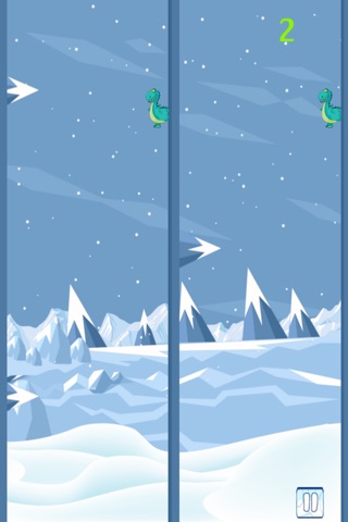 A Little Dino Frozen Trail FREE - The Baby Pet Dinosaur Game for Kids screenshot 2