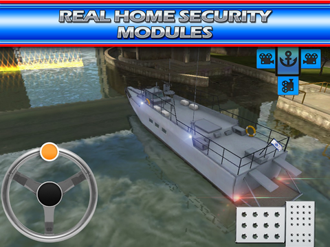 Boat Game Police & Navy Ship 3D Emergency Parkingのおすすめ画像4